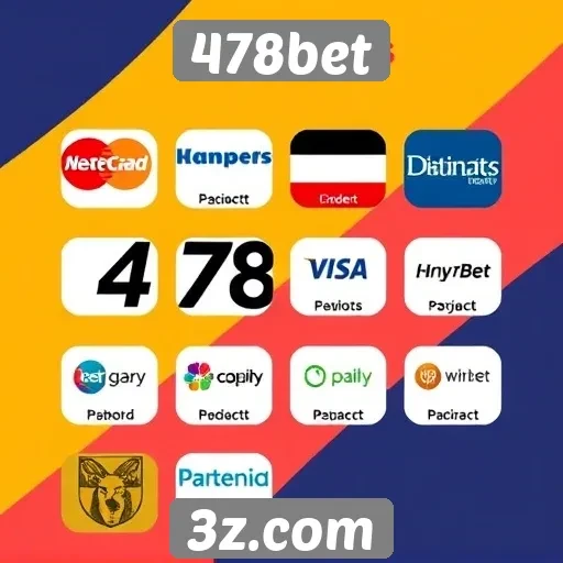 Visão geral dos métodos de pagamento no 478bet