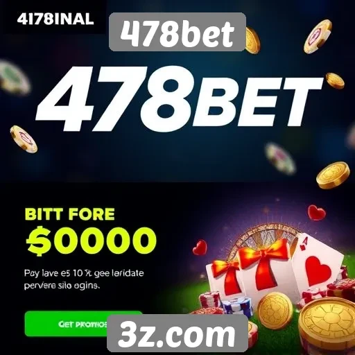 Promoções disponíveis no site 478bet